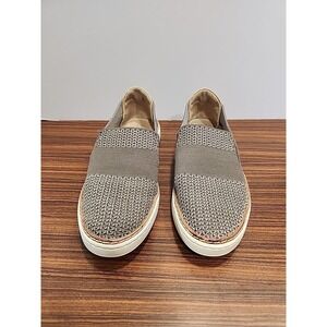 Ugg Shoes Women Sz 6.5Taupe Knit Sammy Casual Comfort Low Top Slip On Sneakers